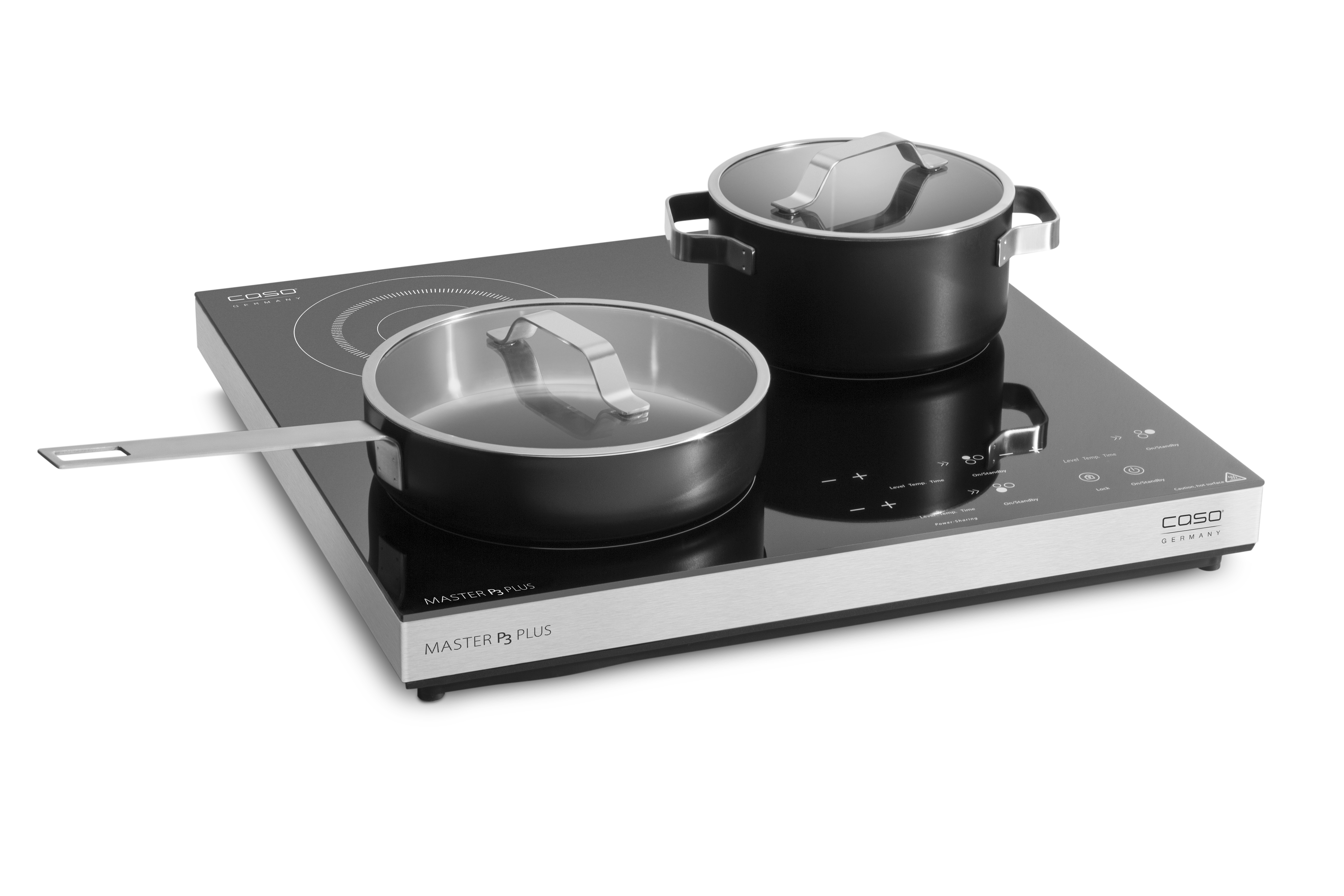 Caso Induktion Master P3 Plus, m. stålkant